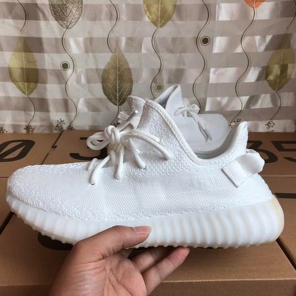 yeezy 350 cream and blue